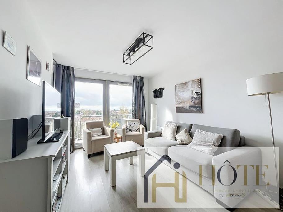 Echappee Belle, Confort, Plage Et Parking Бре-Дюн Екстериор снимка